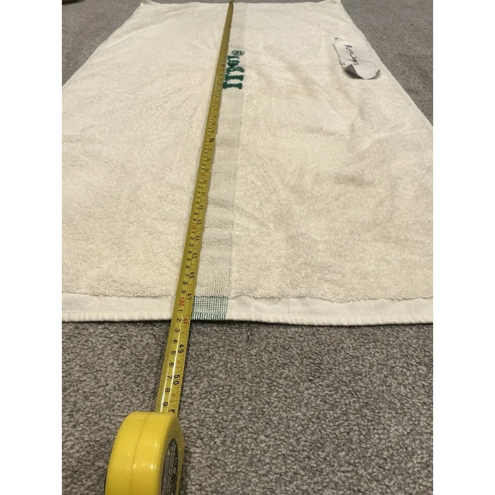 Vintage Bath Beach Towel LL BEAN Cotton Made In USA
